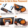 NDakter Bike Locks Heavy Duty Anti Theft, Keyless Combination Motorcycle