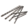 COMOWARE Concrete Drill Bit Set 7pcs, 3/16"-1/2", Masonry Drill Bit