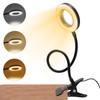 5X Magnifying Glass with Light, 3 Color Modes LED Desk