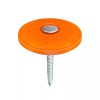 Sandbaggy 1" Plastic Cap Roofing Nails - Ring Shank, Electro