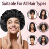 flintronic Silk Cap, Silk Hair Wrap for Sleeping, Sleep Cap,