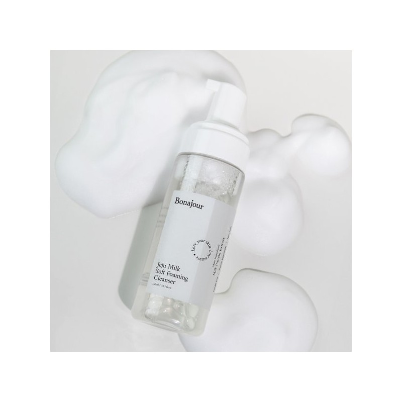 Bonajour 보나쥬르 제주밀크 포밍 클렌저 160ml Bonajour Jeju Milk Foaming