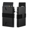 Holdfiturn Card Holder Wallet Men’s Slim Wallet RFID Blocking Pop-Up