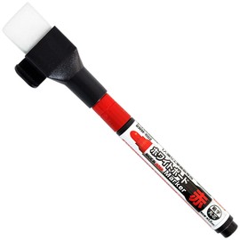 Bigman BWN-RE2 Single Person Shooting Construction Blackboard Dry Erase Marker, Red