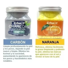 Exfoliante Facial Y Corporal Aromas Hidrata Aclara Manchas Todo Tipo De Piel Día/noche