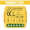 WiFi Smart Roller Shutter Switch Module, WiFi Smart Built-in Switch,