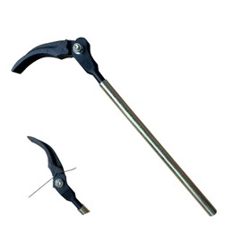 25" Fence Wire Stretcher, Barbed Wire Fence Tensioner, Fence Barb Wire Tighten and Repair Tools for Creating and Repairing Agricultural Fencing