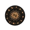 Thyonta Wooden Disc Incense Holder Meditation Incense Burner for Inserting