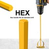 Hanpex Paint and Mud Mixer, Paint Stirrer for Drill in