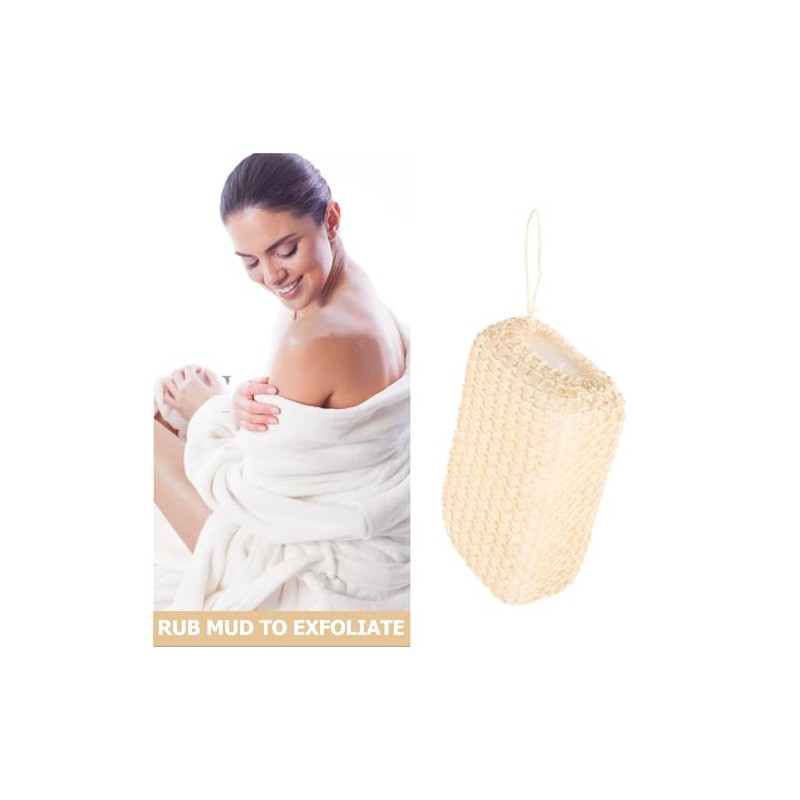 BETOOKY Esponja Exfoliante Corporal de Sisal para Ducha