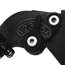 GYMARK Brake Levers Motorcycle Clutch Levers Set Foldable Extendable CNC Fit for Kawasaki Vulcan S 650 2015-2023 Adjustable (Black)