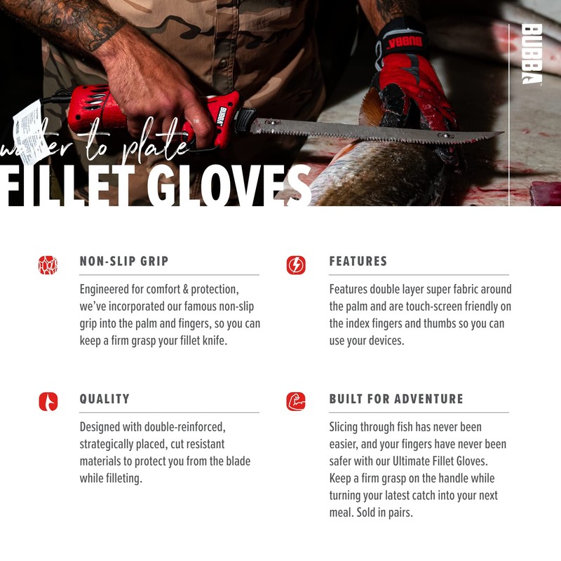 Fishing Gloves Ufillet L