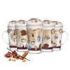 Sendez 6 Latte Macchiato Glasses 300 ml Coffee Glasses Tea