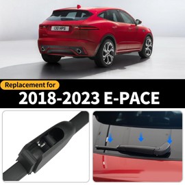 GARDIMU Rear Wiper Blade Assembly, Back Windshield Wiper Blades Arm Accessories Replacement for Jaguar E-PACE 2018-2023, Rear Wiper Blade and Arm Set for 2018 2019 2020 2021 2022 2023
