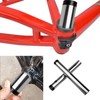 ZYEKIU Press-In Bottom Bracket Tool Removal Bottom Bracket Bicycle Middle