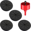 Pack of 4 Plastic Flexible Cable Grommet, Cable Grommet Table
