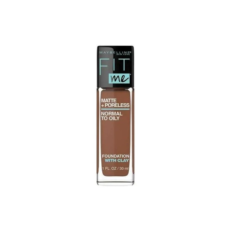 Base Fit Me Matte + Poreless 128 Warm Nude Maybelline