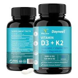 Vitamina 5000 120 Mcg Huesos Músculos Inmune 100