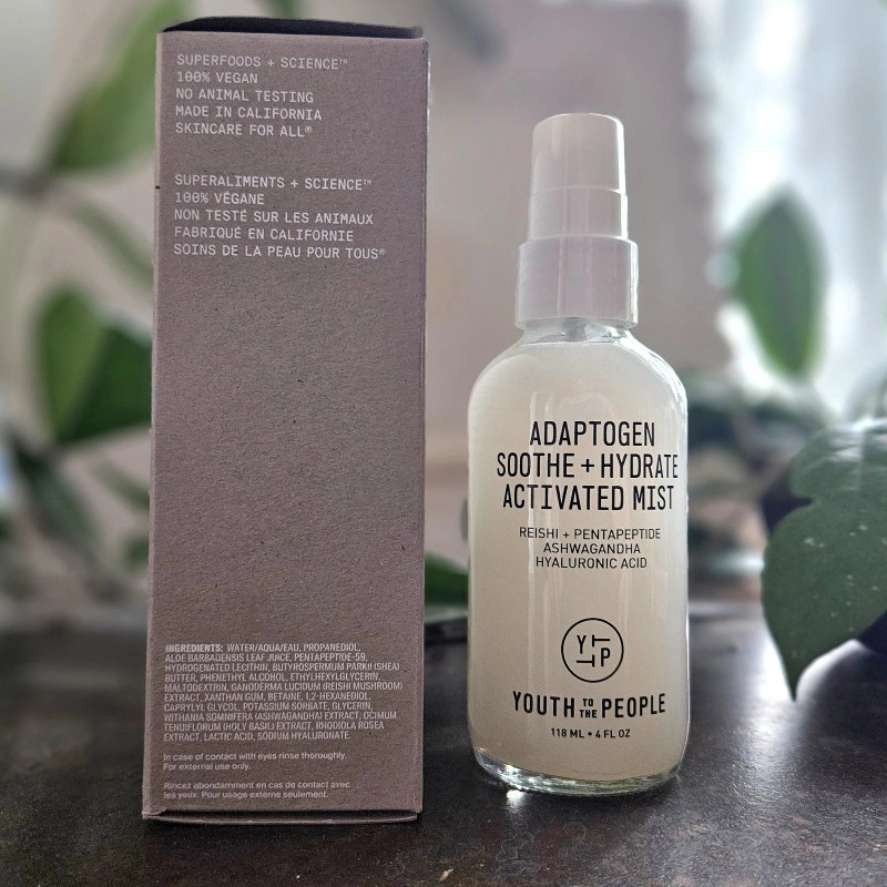 Youth To The People Adaptogen Soothe + Hydrate Activated Mist