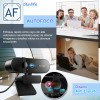 Cámara Web 4K UHD Ourlife con Micrófono y Enfoque Automático