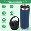 Auto Spout Lid for Yeti Rambler, Chug Cap for Yeti