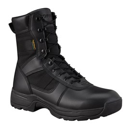 Propper Men's Series 100 8" Side Zip Waterproof Boot Military and Tactical, Black, 10.5