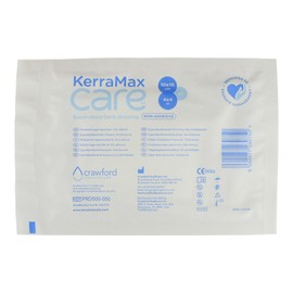 KerraMax Care 4"x4" Super Absorbent Wound Dressing (PRD500-050) – Absorbs Exudate and Isolates it, Preventing Leaks or Drips for Improved Patient Comfort and Wound Care Treatment (1 Each)