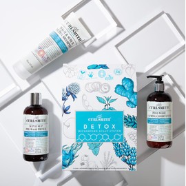 Curlsmith - Detox Kit - Vegan Microbiome Scalp System for Any Hair Type (2 x 12 fl oz, 1 x 8 fl oz)