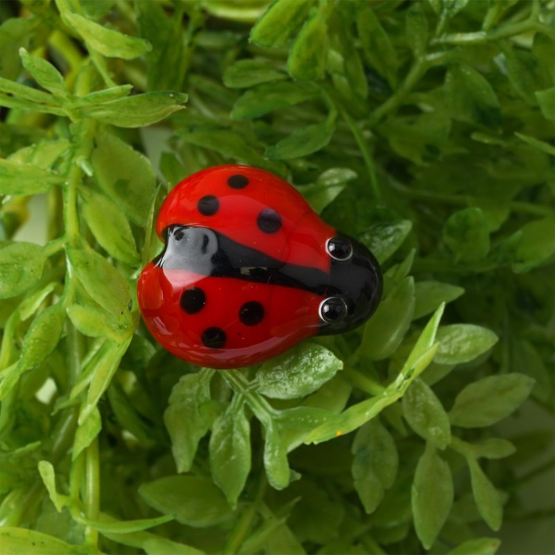 CGB Giftware Glass Ladybird | Collectable Ornament | Decorative |