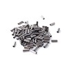 Single Barrel Crimp Sleeves 100pcs Copper Crimping Loop Sleeve Fishing
