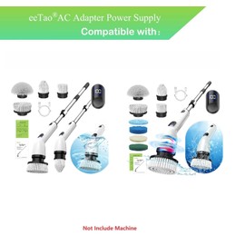 eeTao USBC Charging Cable for TUYU Electric Spin Scrubber Shower Cleaner Brush DC5V Replacement USB Type C Power Supply Cord Charger