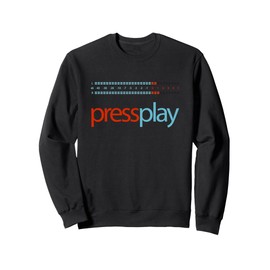 Press Play Tape Deck Level Hi-Fi Vintage Stereo Sweatshirt