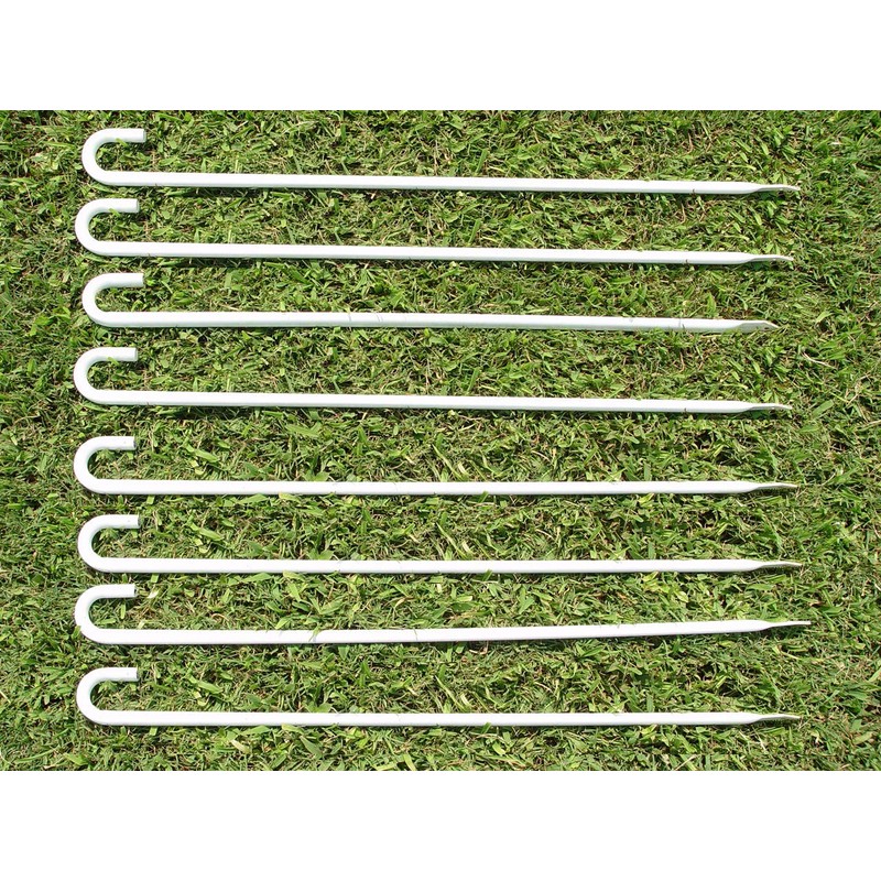 18' Dog Agility Tunnel with Stakes, Multiple Colors Available (Red)