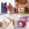 2 Inch Holographic Thermal Labels, Circle Direct Thermal Labels Stickers,