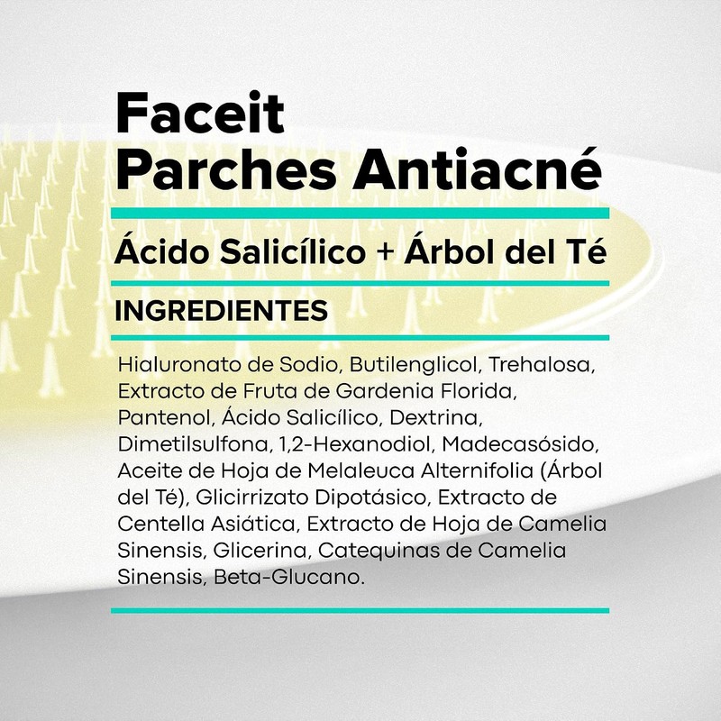 Faceit Parches para Acné Micropuntos 18 Parches