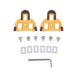 Sundried Bike Cleats 3 Bolt Cycle Cleats for Road Cycling Compatible with SPD-SL Pedals 4.5 Degree of Float