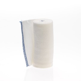 Medline Non-Sterile Swift-Wrap Elastic Bandages with Self-Closure, Ideal for Wound Care, 4" x 5 yd., Pack of 20