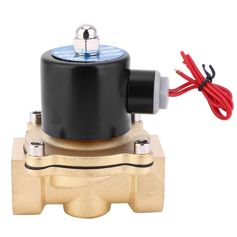 Normally Closed Solenoid Valve Brass for Air Water Oil 1in