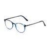 Tri Focus 2307 Round Reading Glasses, Blue Demi, 1.25