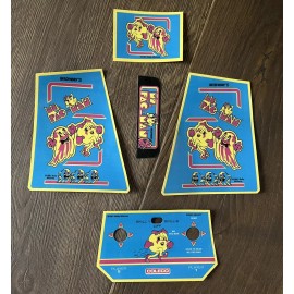 Unbranded Pre-cut Decals for Vintage Coleco Tabletop Mini - Arcade - Ms. Pac-Man