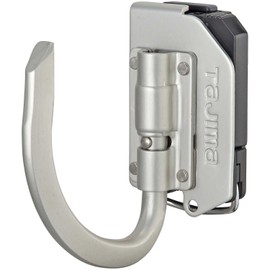Tajima SFKHA-JF Detachable System Detachable Tool Holder, Lightweight Aluminum, J-Hook, Foldable, Easy to Put on and Take Off Later, Can Be Installed on Your Belt Later, Easy to Change Back Tools, Choose Only the Tools You Use and Install, Reduces the St