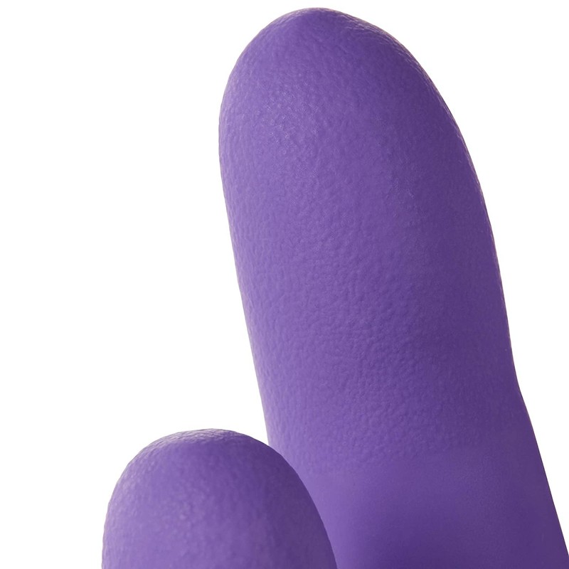 Kimtech Purple Nitrile Disposable Protective Gloves, Latex and Powder Free
