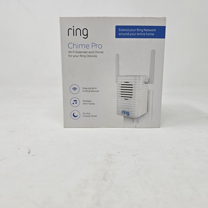 Ring Chime Pro Wi-Fi Extender and Indoor Chime For Ring