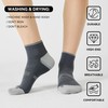 CS CELERSPORT 5 Pairs Ankle Compression Socks for Men and
