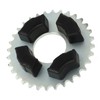 420 32T 50mm Rear Sprocket with Cushion Rubber Wheel Sprocket