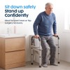 Eazy Advance Toilet Frame for Elderly & Disabled, Height Adjustable