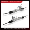 PHOBOOS Hydraulic Power Steering Rack and Pinion Assembly Compatible with