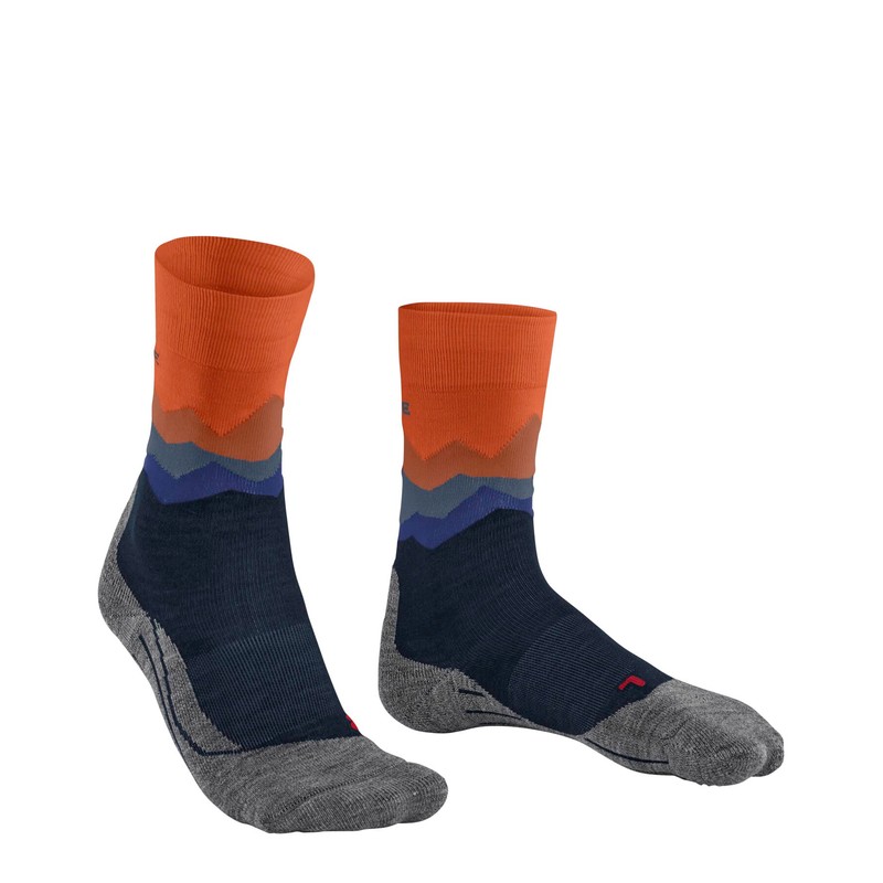 FALKE TK2 Men's Hiking Socks Medium Padding Anti-Bubble Long Warm
