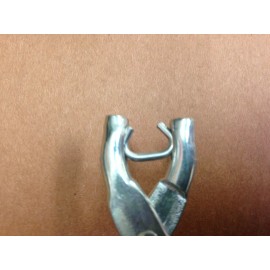 KHF 100 Hog Rings 3/8" Galvanized Sausage Casing Shock Cord Doll Repairs Bags Bungee