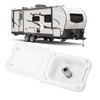 RV Water Inlet Hatch with Magnetic Cover High Hardness Wearproof